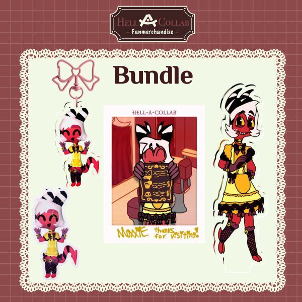 Hellacollab Maid Collab: Moxxie Bundle