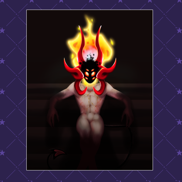 Demon Lucifer Morningstar (not canon) Poster Printing