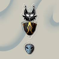 Thirteen + Mask Charm