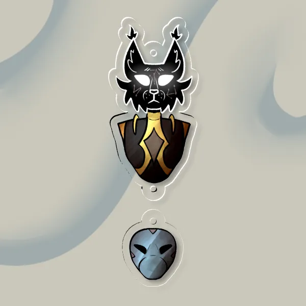 Thirteen + Mask Charm