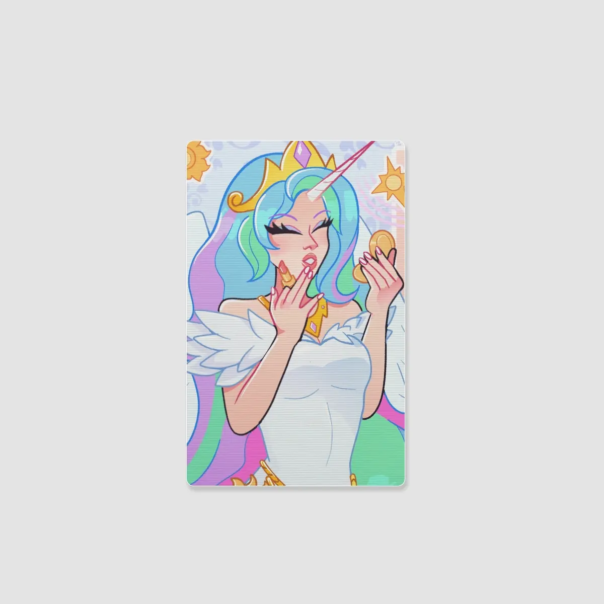 Princess Celestia ₊˚⊹♡ Lenticular Card
