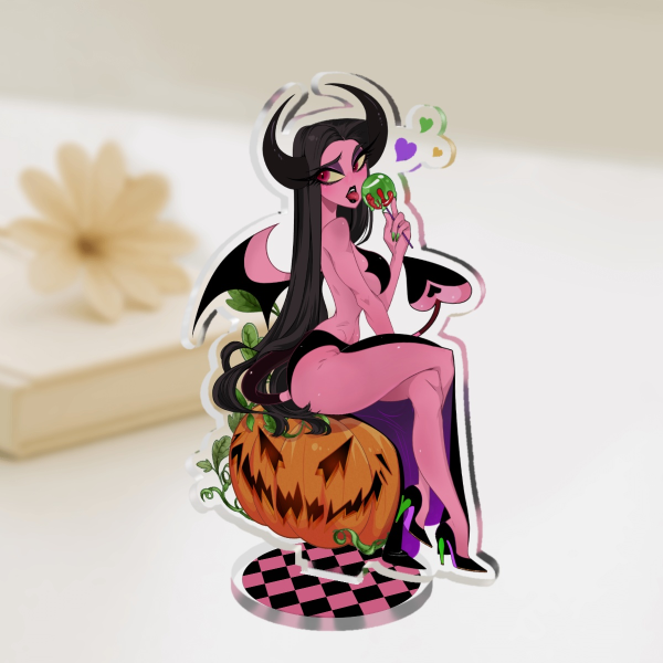 Succubusona Lanveril Halloween Acrylic Standee