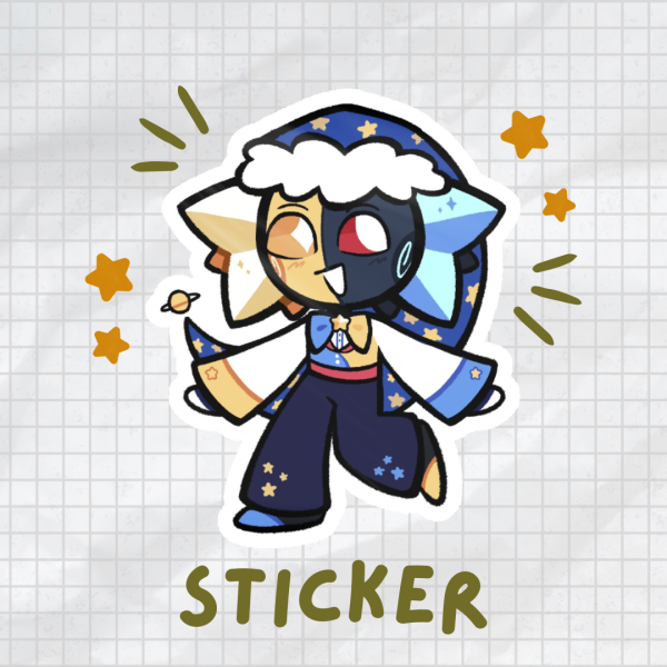 Eclipse Die Cut Sticker