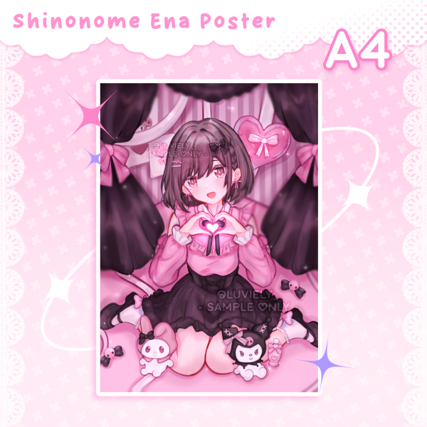 Shinonome Ena Project Sekai Poster A4