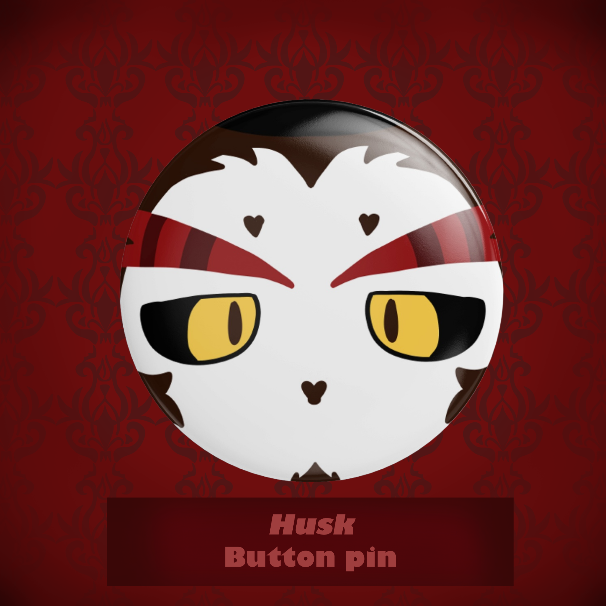 Husker Button pin