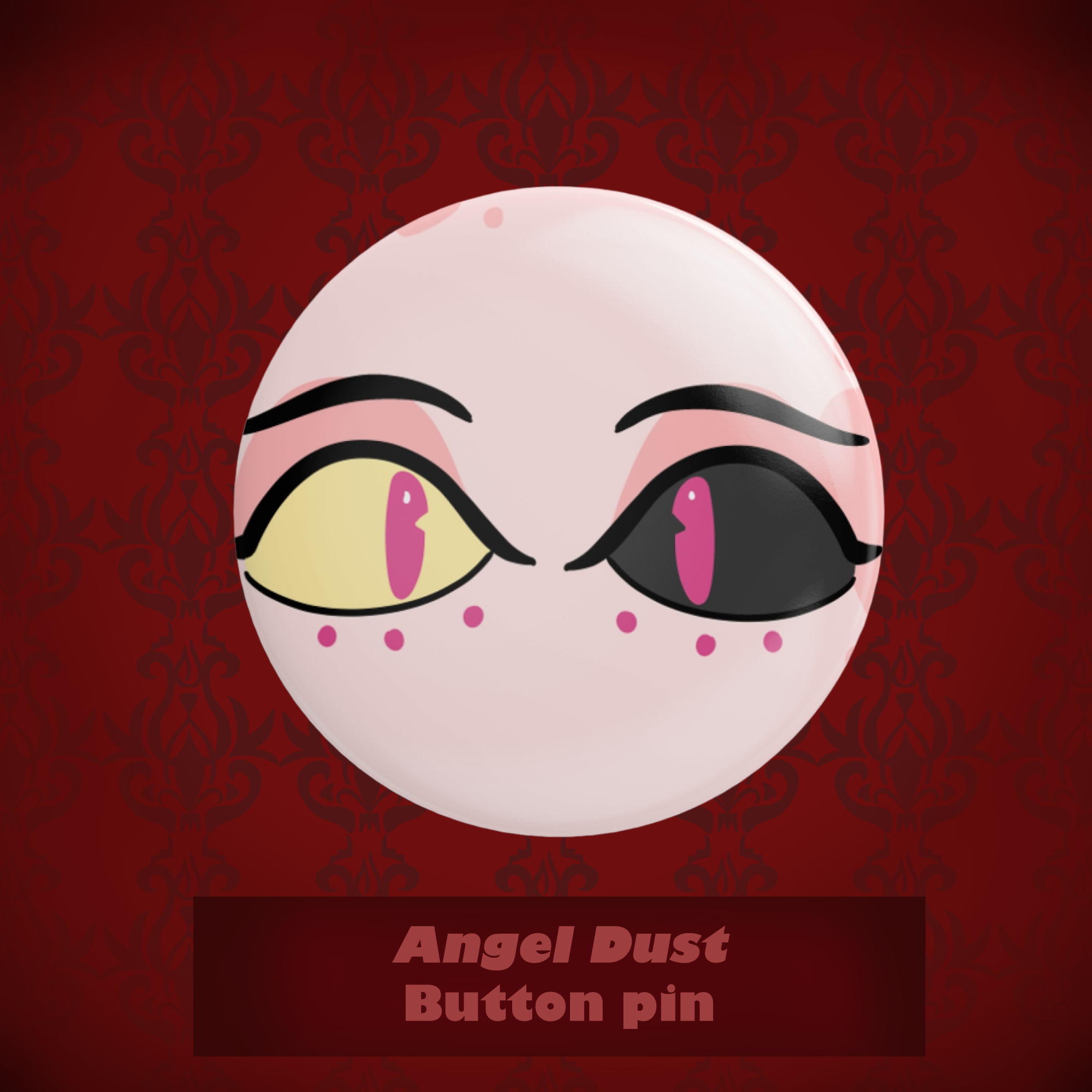 Angel Dust Button Pin