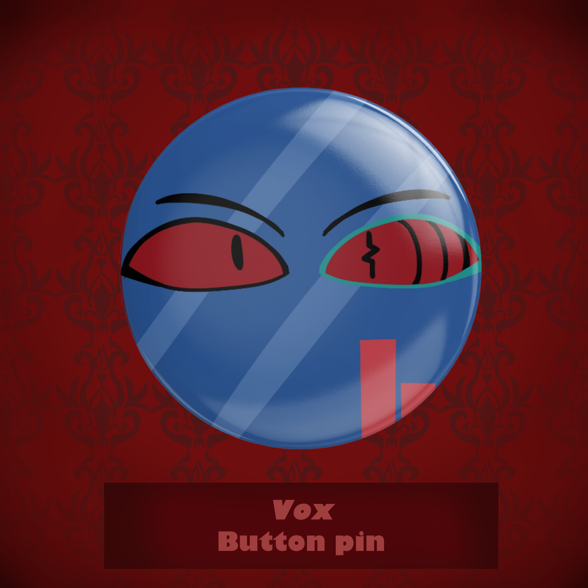 Vox Button Pin