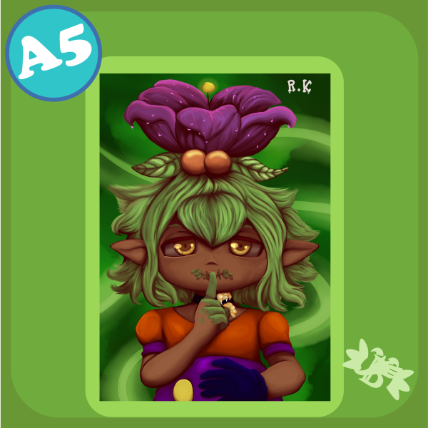 Drago the Mandrake - Poster (A5)