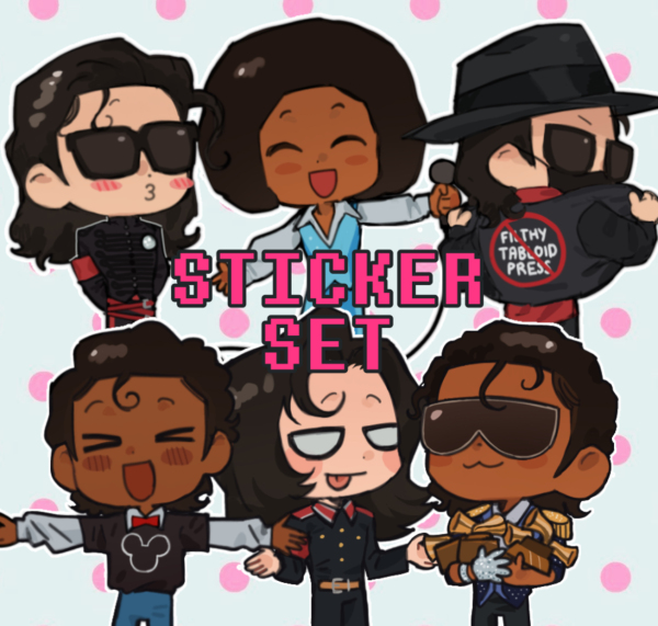 Michael Jackson sticker set 