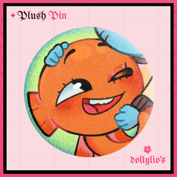 Darwin┊Plush Pin