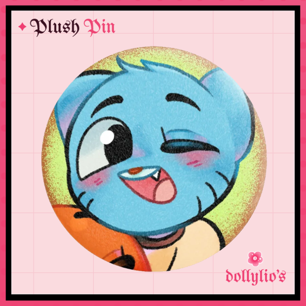 Gumball┊Plush Pin