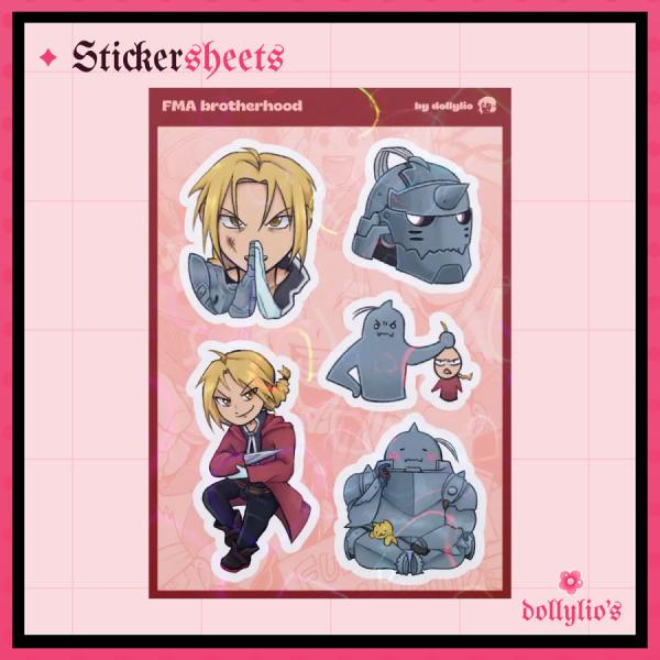 FMA brotherhood┊Stickers Sheet
