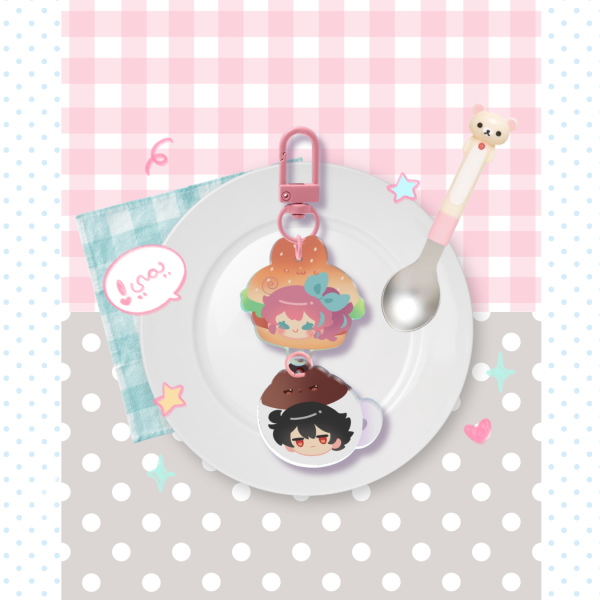 Connection Acrylic Keychains ✶⋆.˚