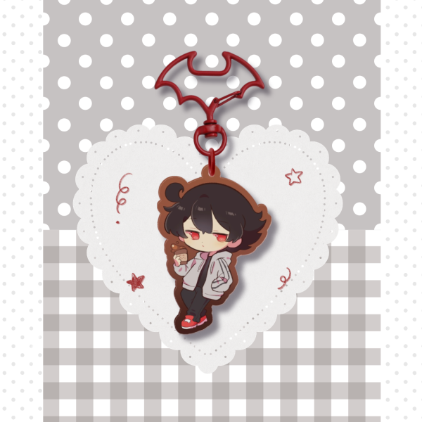 Clear Acrylic Keychains⋆.˚☕︎