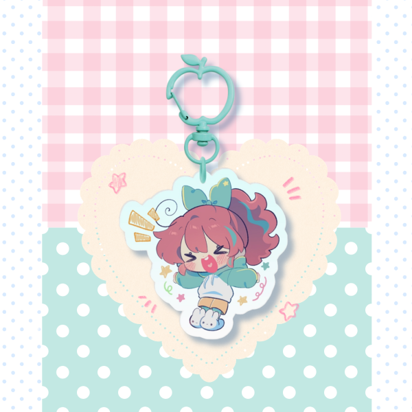 Nilo Acrylic Keychains ⋆˚꩜｡ּ