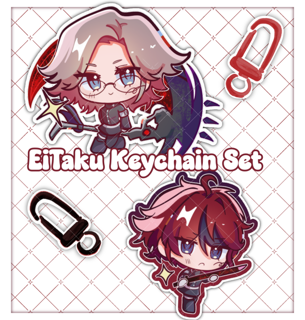EiTaku Keychain Set