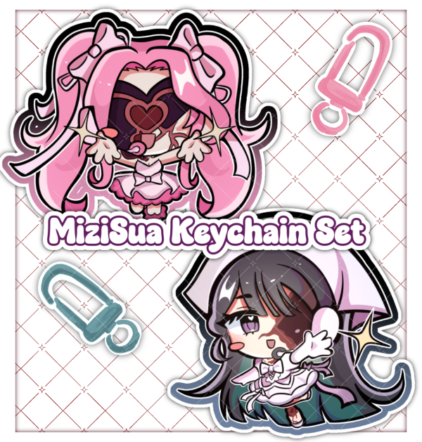 MiziSua Keychain Set