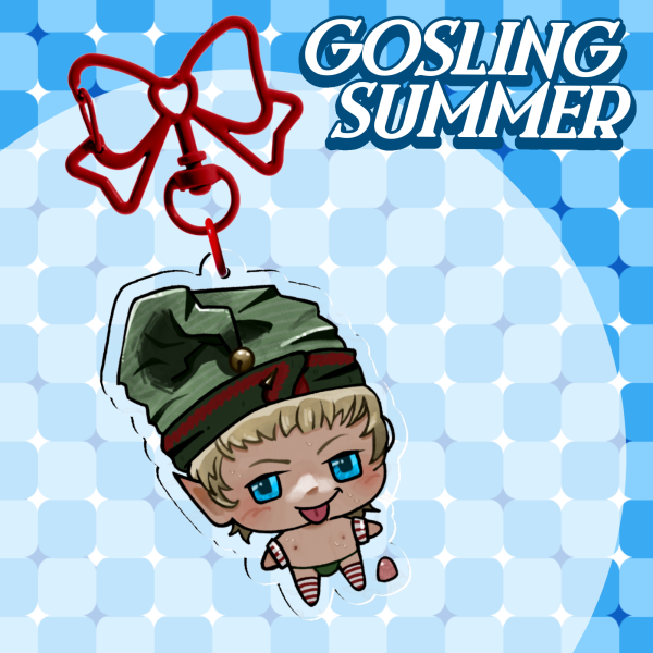 Freaky elf keychain