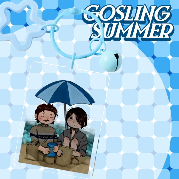Henry/Lars beach dayyyy keychain