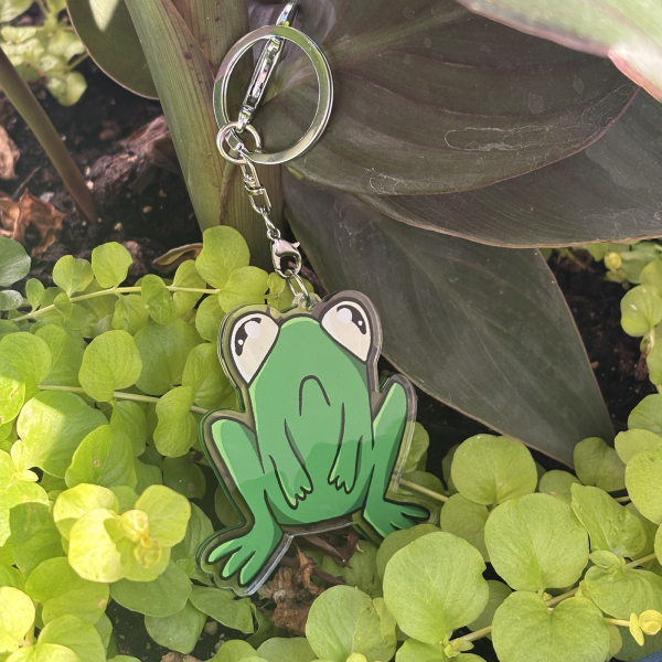 Angy Fwog Keychain
