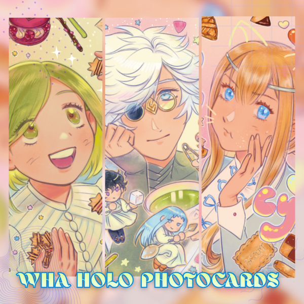 WHA Holo Photocards full set