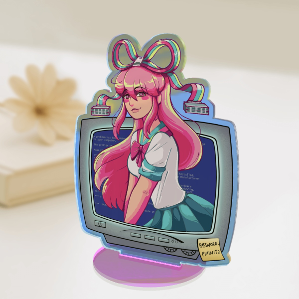 Giffany rainbow acrylic standee | gravity falls