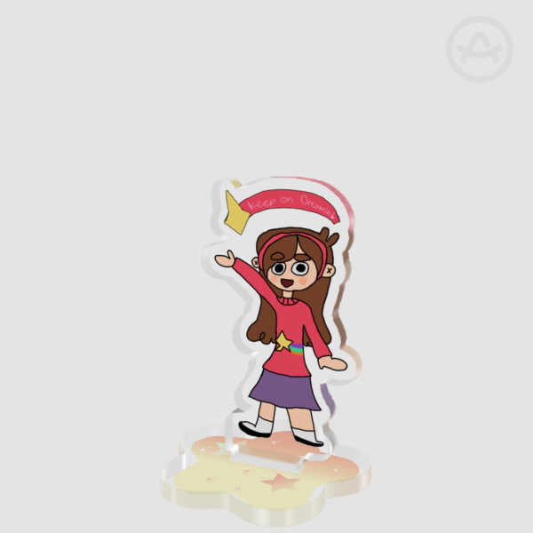 Mabel Pines Clear Acrylic Standee