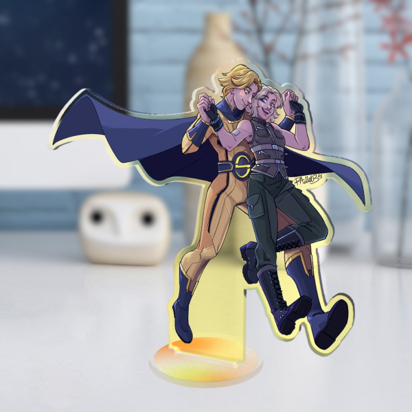 Boblena "flying together" Acrylic Standee