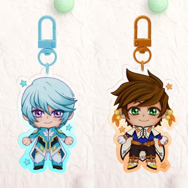 SorMik Tales Of Zestiria Acrylic Keychain Set