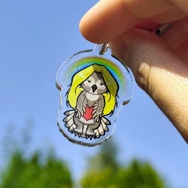 Glitter Animal Skwisgaar Phonecharm