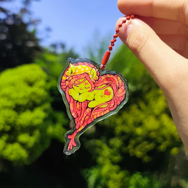 Treehugger Keychain