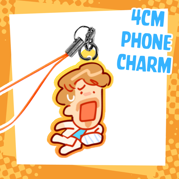 Babygirl March Phone Charm