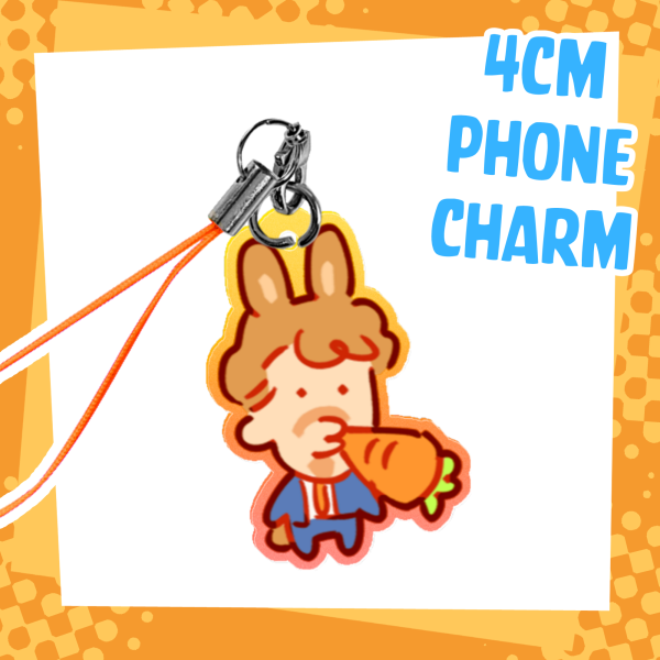 Bunnymarch Phone Charm