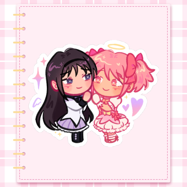 MadoHomu Die Cut Sticker