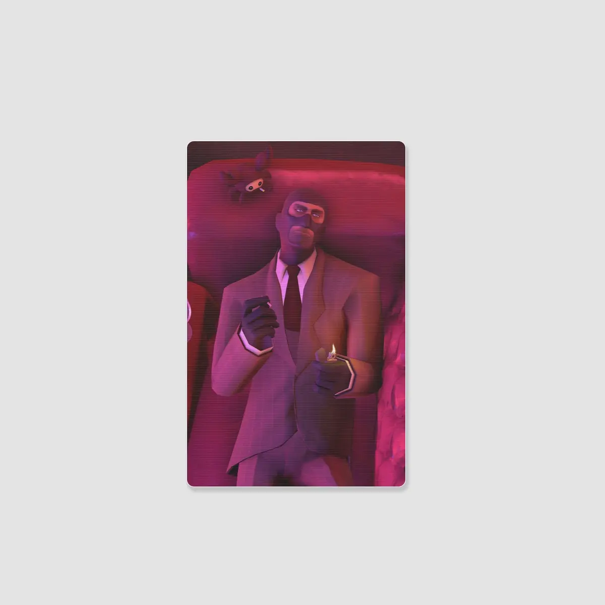 Spy Bodypillow Lenticular Card (54x85mm)