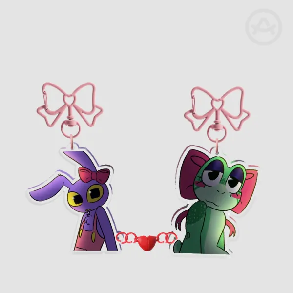 RibbitRabbit magnetic keychains