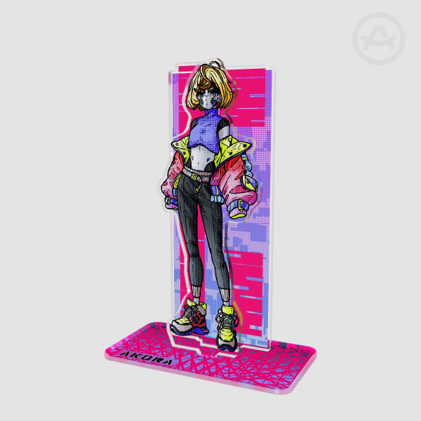 Akora Double Insert Standee