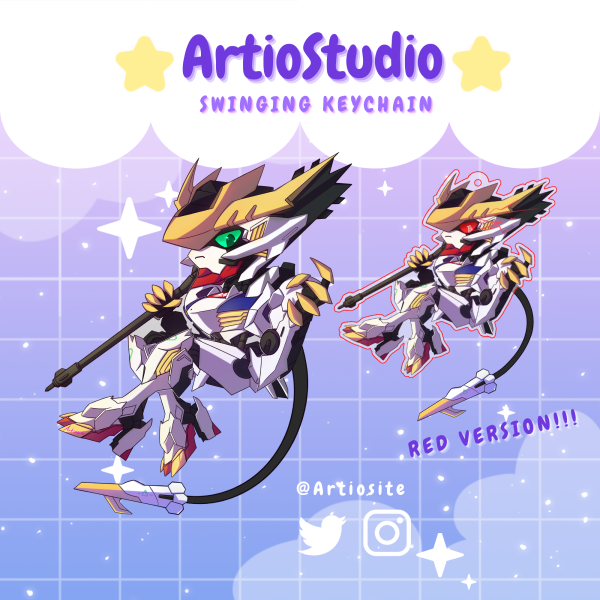 Gundam Barbatos swinging tail SET | IBO GUNDAM | Iron blooded orphans