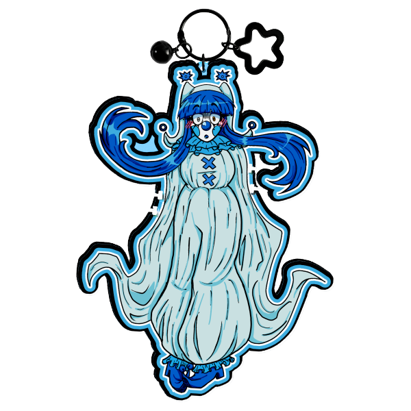 Lucifer - Earbuds Holder Keychain