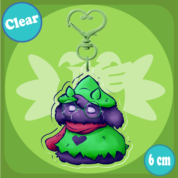 Ralsei Plushy - Llavero / Keychain 6cm