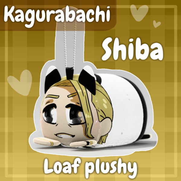 [Kagurabachi] Shiba Togo Mochikororin Plush Keychains