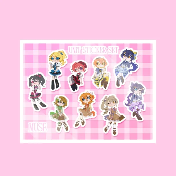 Muse unit sticker set