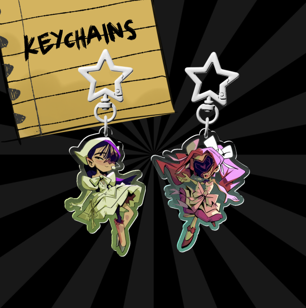 MiziSua Matching Zombie-Stage Keychain Set (limited)