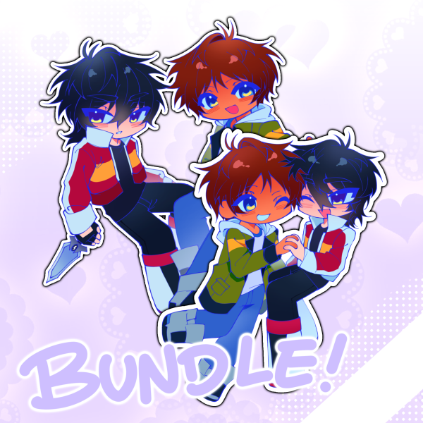 [ ALL IN! ] Klance — Keychains Bundle
