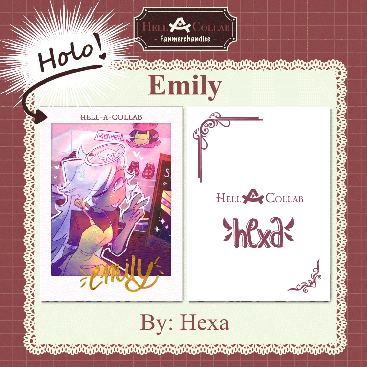 Emily Card || Maid Hell-A-Collab Collection