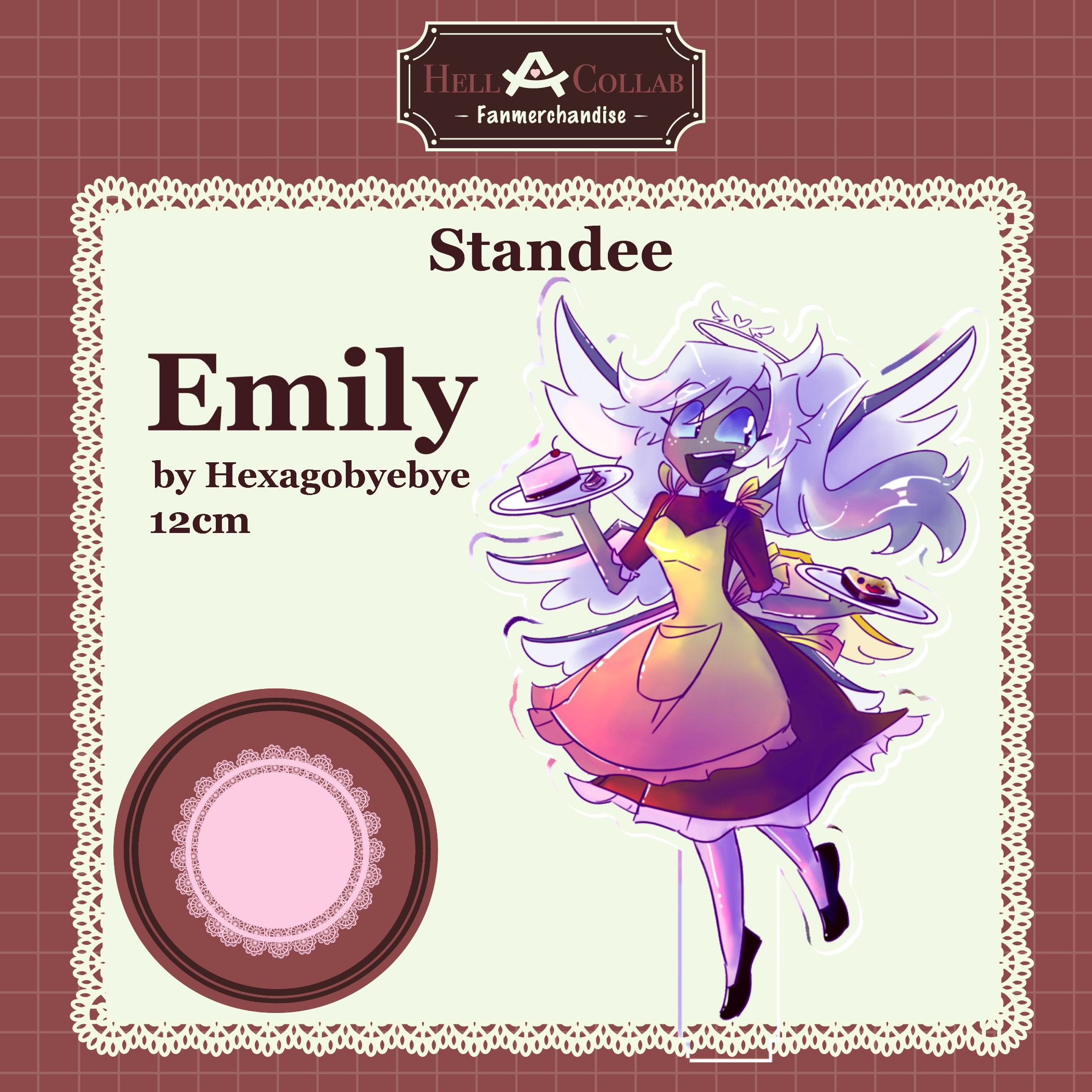 Emily Standee || Maid Hell-A-Collab Collection