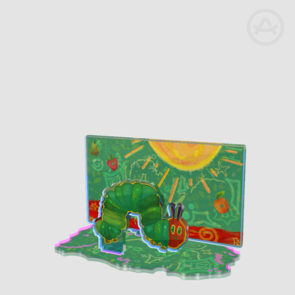The Very Hungry Caterpillar 🐛🍎 Double Insert Acrylic Standees