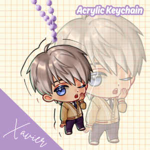 LaDs Xavier Acrylic Keychain