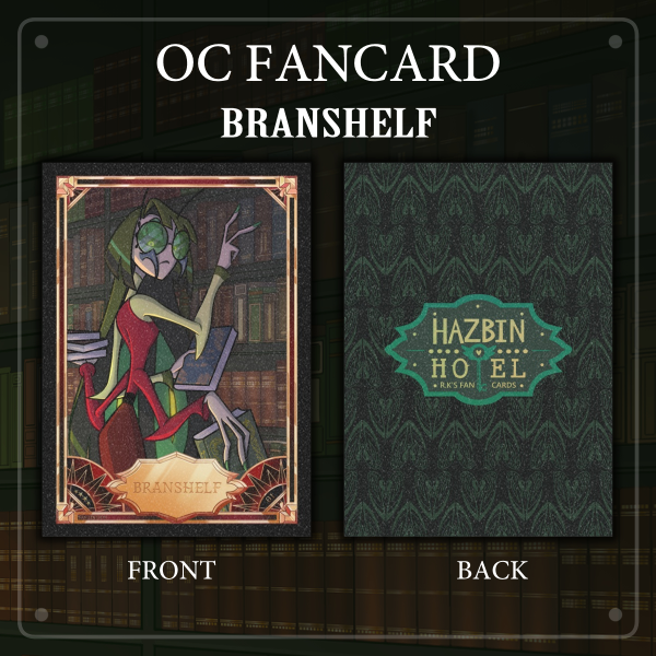 Hazbin Hotel Fancard - Branshelf