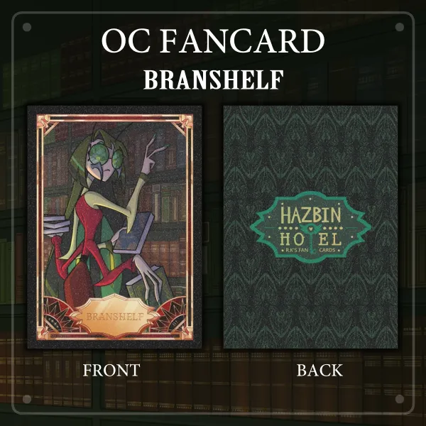 Hazbin Hotel Fancard - Branshelf